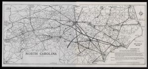 North Carolina highway system map